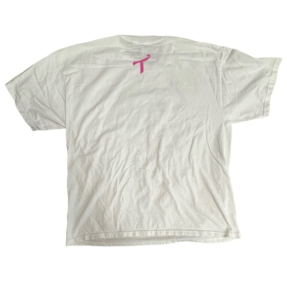 T.I.T.S. Two in the Shirt Girl Next Door White Men’s 2XL XXL - Picture 2 of 4